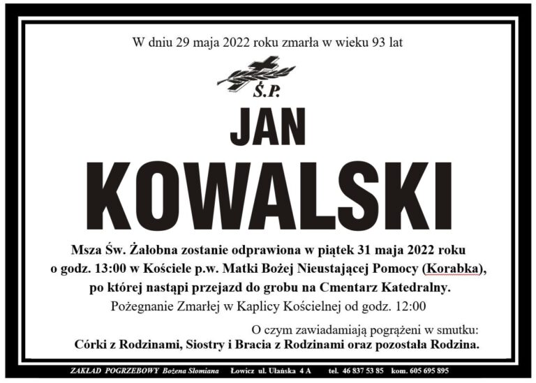 Jan Kowalski